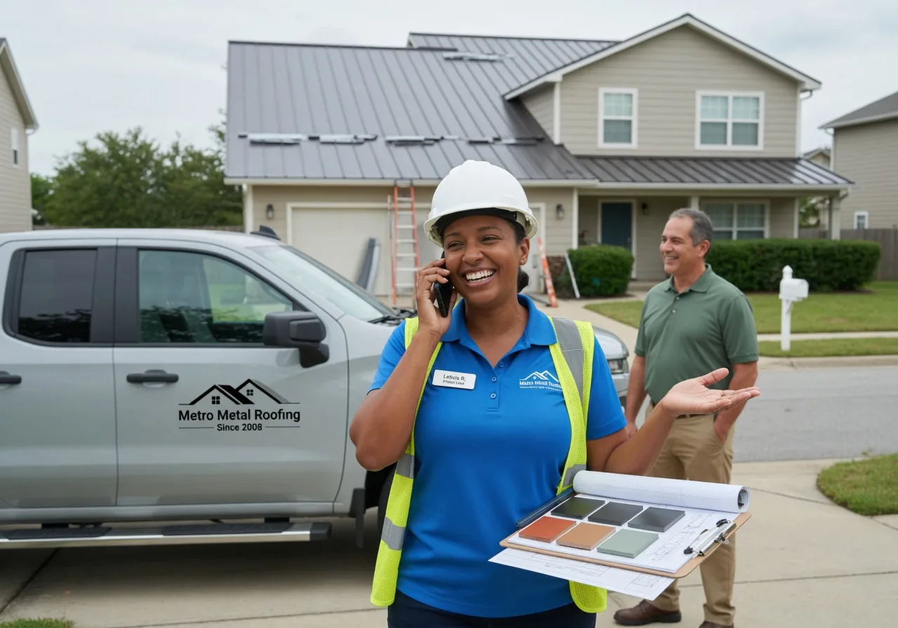 Metal Roof Repair in Sarahsville, OH